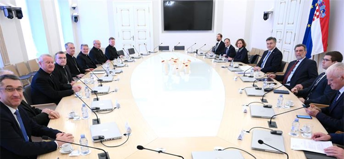 Redoviti polugodišnji sastanak Biskupske konferencije i Vlade